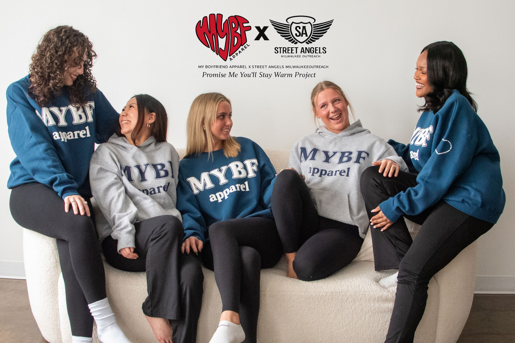 Promise Me You’ll Stay Warm - A community campaign by My Boyfriend Apparel