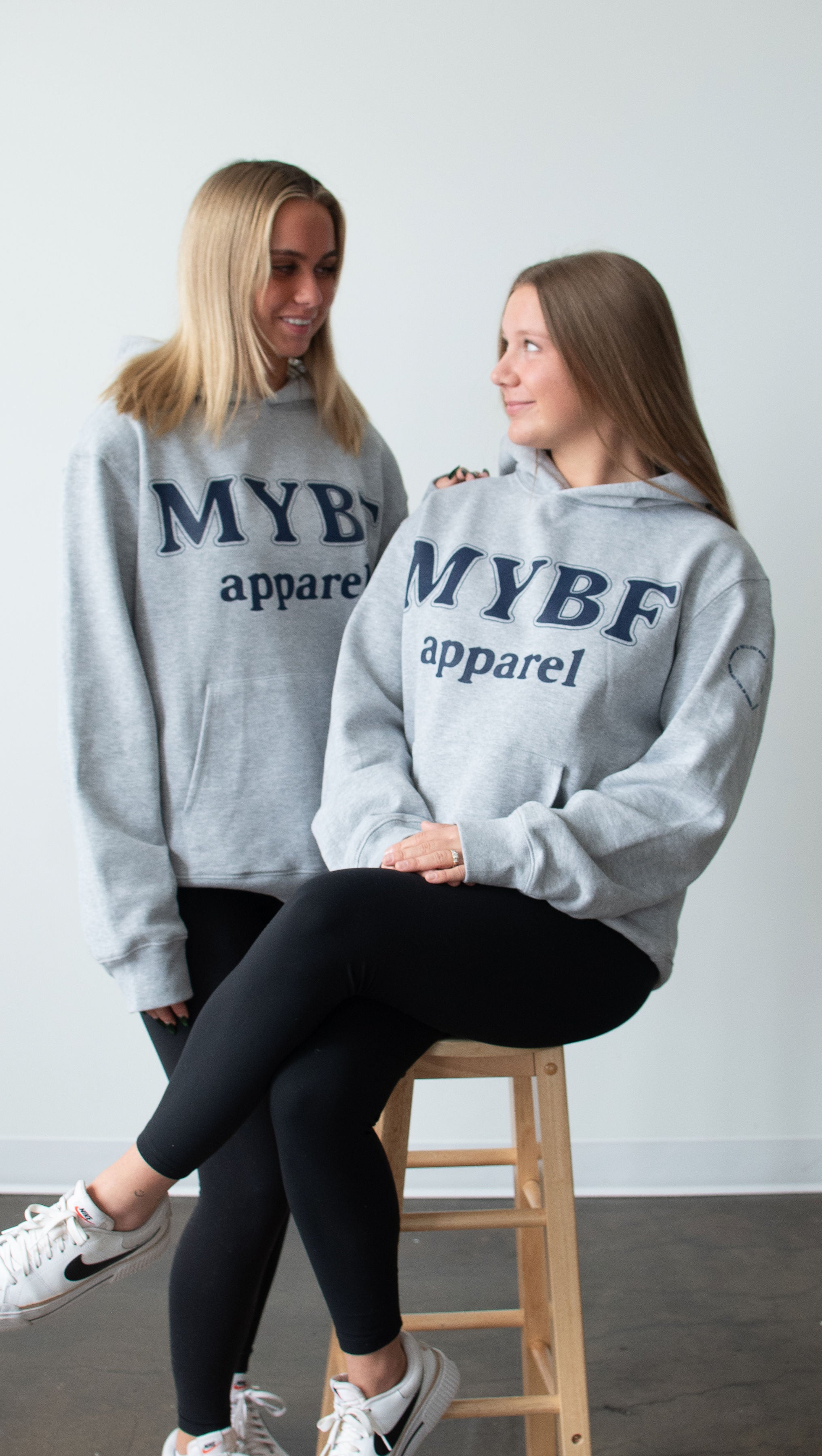 MYBF Heavyweight Hoodie – Athletic Heather