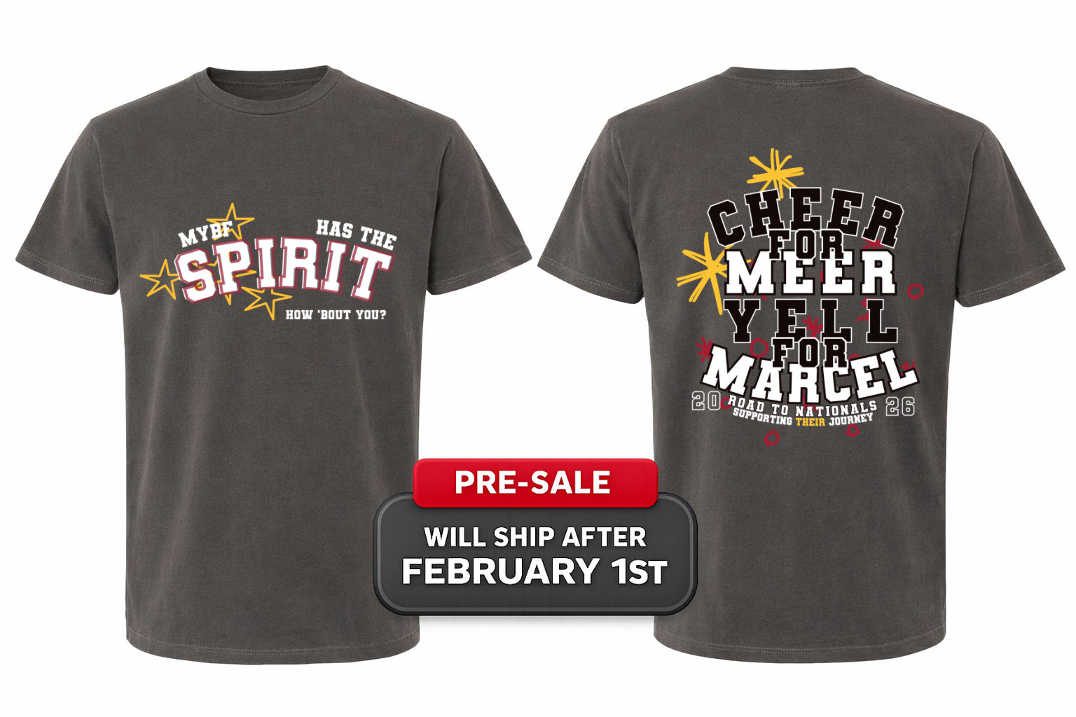 Superfan Fundraiser Tee – Supporting Meer & Marcelino (Presale)