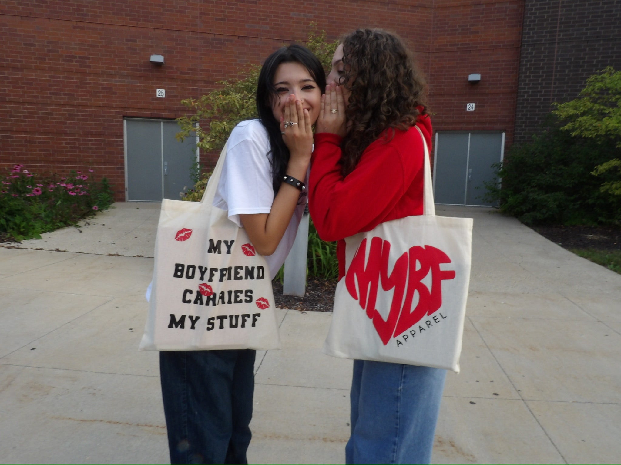 (The “Official MYBF Logo” Tote (ONE SIDED)