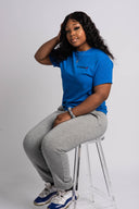 The Classic Boyfriend Short Sleeve T-shirt - Blue Crush