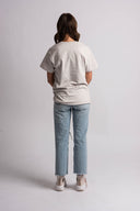 The Classic Boyfriend Short Sleeve T-shirt - Platinum Heart